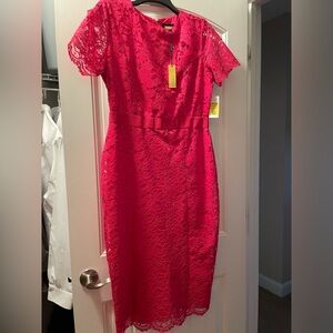 Alexia Admor, Hot Pink lace, size 12, NWT